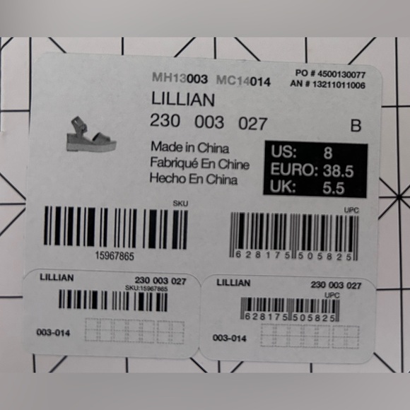 NWT CALL IT SPRING Lillian Vegan Wedge Sandal - Picture 11 of 11